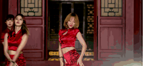 EXID MV hani 上下（中文版） 可爱 性感 活泼 跳舞