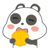 熊猫 吃货 卡通 搞笑
