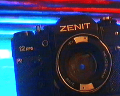 故障艺术 glitch 相机 zenit