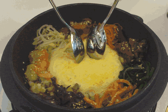 石锅拌饭 韩料 美食 料理