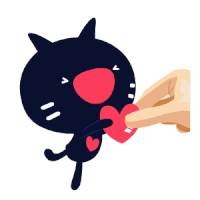 小猫 抢心心 欢乐 可爱