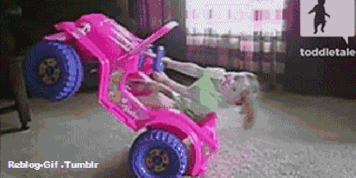 粉色 车子 孩子 女孩
