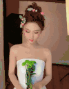 美女 小清新 新娘 可爱