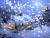 雪花 唯美 房屋 月夜 森林