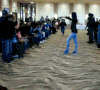 美女 跑步 摔跤 搞笑