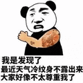 暴漫 熊猫人 纹身 露纹身 斗图