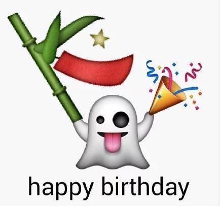 emjio 可爱 萌萌哒 搞笑 生日祝福