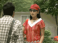 外来媳妇本地郎 刘涛 时尚 偶遇 是你啊