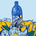 柠檬 蓝色 蛇 还挺有 轻快的 这是活跃的婴儿 轻快的冰茶 蛇 蓝莓柠檬水