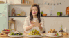 美女 食物 桌子 搞笑