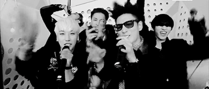 BIGBANG 黑白 唱歌 MV