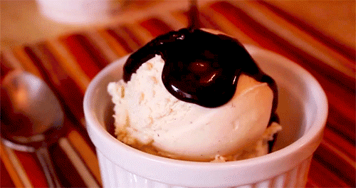 巧克力 香草 蛋糕 冰淇淋