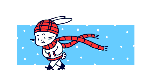 冷的 cold 奔跑 兔子