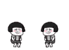 蘑菇头 转圈 金馆长