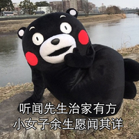 熊本熊 红脸蛋 先生治家有方 愿闻其详 卡通