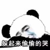 熊猫人 流泪 躲起来偷偷的哭 伤心