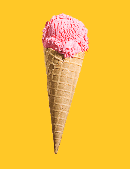 冰淇淋 ice cream food 粉红 溶化