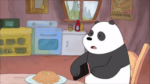 熊猫 吃东西 满足