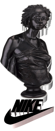 耐克 艺术 易懂的 雕像 animatedtext 艺术字 形象 非洲的金星