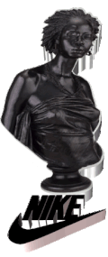 耐克 艺术 易懂的 雕像 animatedtext 艺术字 形象 非洲的金星