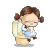 女孩 上厕所 便秘 放屁