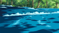 水 流动 浪花 汹涌