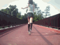 running 美腿 加油 快乐