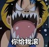 海贼王 暴怒 路飞 你给我滚