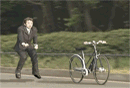 惡搞 騎車 逗比 奔跑
