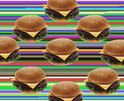 芝士汉堡 闪烁 美食 食物 满屏 cheeseburger food