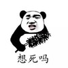 想死吗 金馆长 熊猫 鸡毛掸子