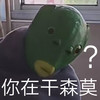 绿头鱼 头套 你在干什么 惊讶 搞怪 逗