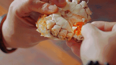 螃蟹 美食 大闸蟹 食物 诱惑 蟹黄 吃螃蟹