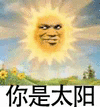 抖音表情包 抖音表情 抖音 太阳 冰淇淋 融化 我是冰淇淋