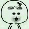苍蝇 恶心 瞪眼 光头