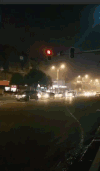 红绿灯 搞笑 夜晚 故障