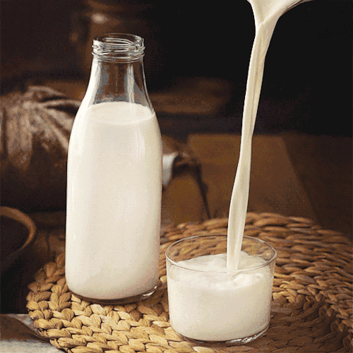 牛奶 透明 杯子 瓶子