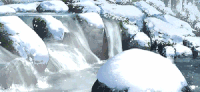 德卡先生的信箱 雪山 流水 美景
