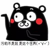 熊本熊 得瑟 高兴 污的不是我是这个世界