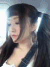 美女 吐舌头 双马尾辫 卖萌