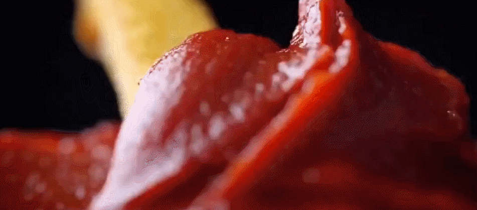 完美视觉冲击 烹饪 番茄酱 薯条