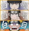 白眼 白目 搞笑 愤怒 少年
