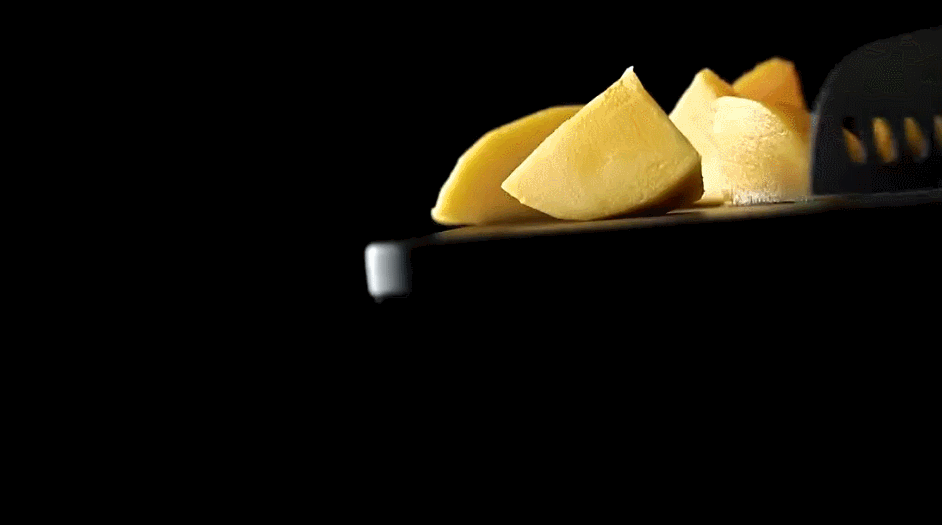 Foodfilm 刀. 法国美食系列短片 美食 芒果块