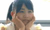 小嶋真子 大头 捧脸 笑