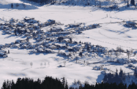 旅游 村庄 纪录片 阿尔卑斯山脉 雪地 风景
