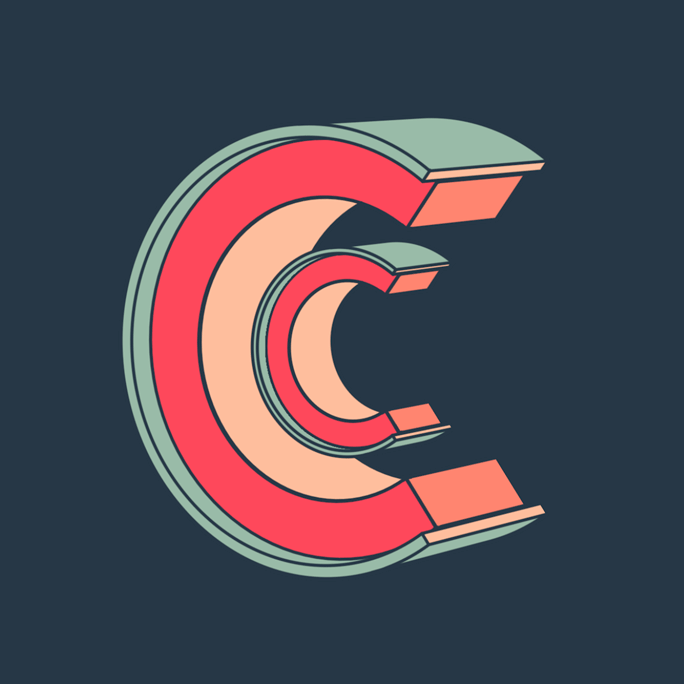 艺术设计 字母设计 字母 C