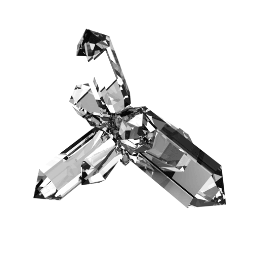 钻石 水晶 水钻 循环 三维 旋转