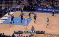 NBA 安东尼 篮球 转身 上篮 掘金 帅气过人 激烈对抗 劲爆体育