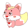 红鼻子 美美 松鼠 抛飞吻