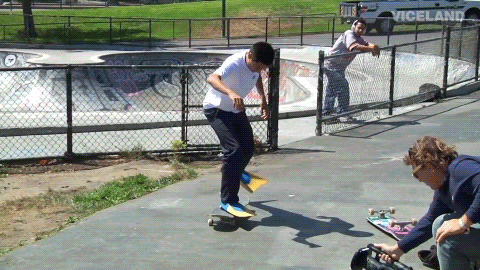 滑板 skateboarding 翻板 花式 广角镜头